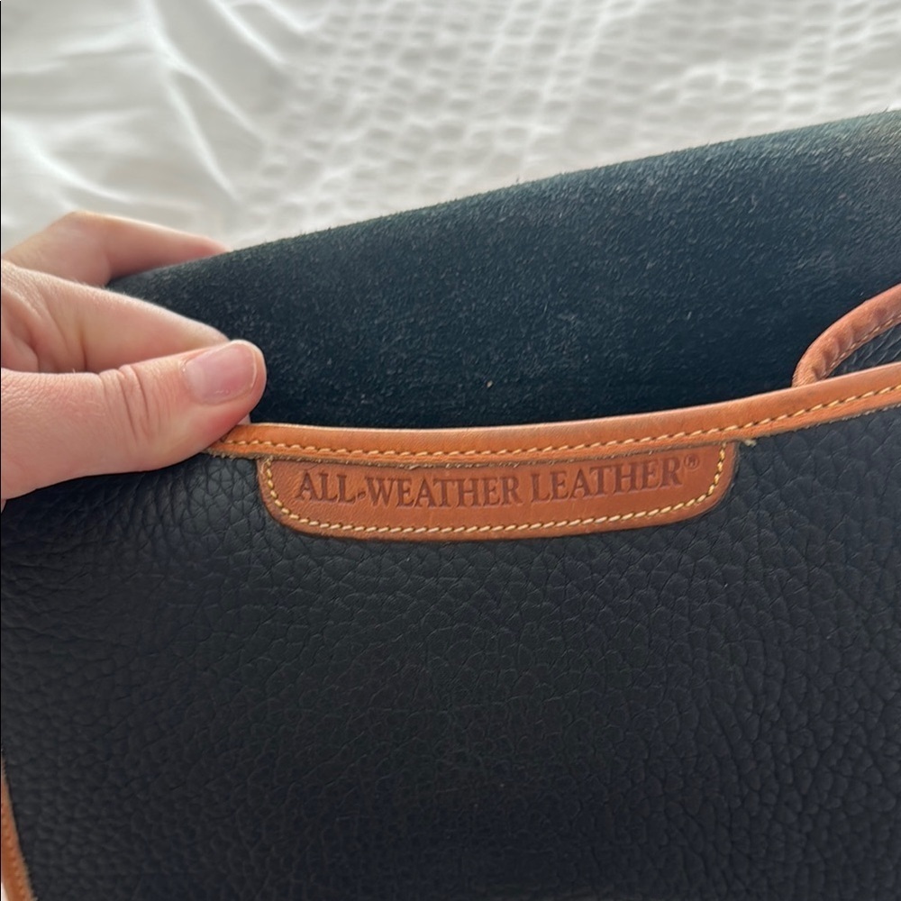 Dooney & Bourke Black and Brown Satchel - Picture 8 of 11